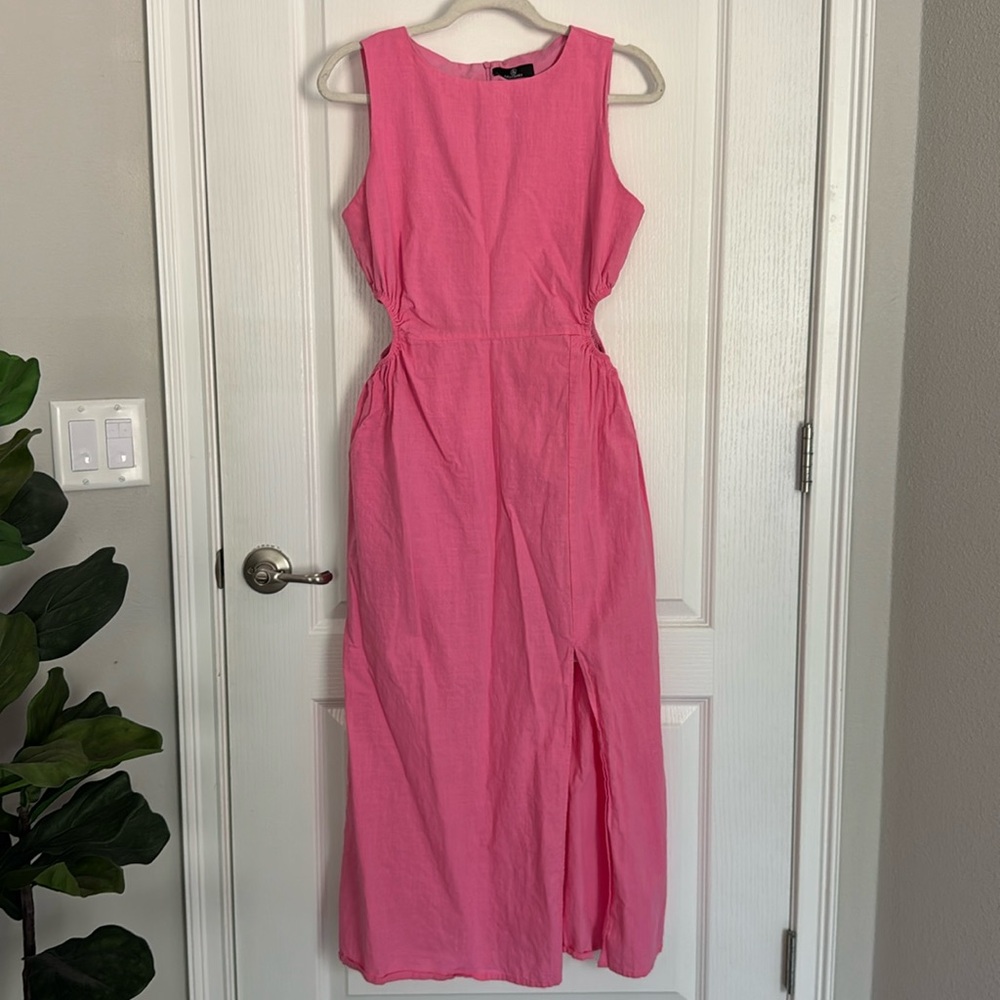 Lillusory bright pink dress large